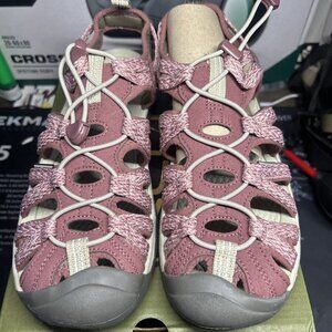 KEEN Whisper Sandals 1028816 Rose Brown/Peach Parfait Women's Size 9 / New